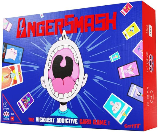 Anger Smash - The Viciously Addictive Card Game - How Am I Weird Games