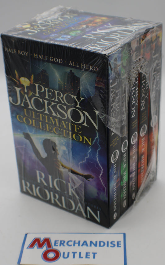 Percy Jackson The Ultimate Collection 5 Books Set, Epic Heroes Legendary Adventures