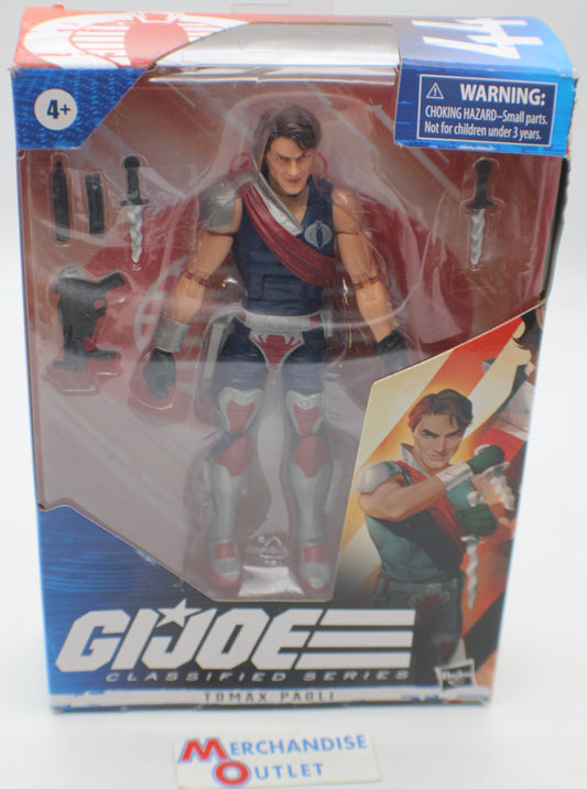 G.I. Joe Classified Series Tomax Paoli Action Figure