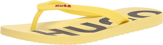 HUGO Men's Logo Flip Flops