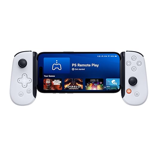 Backbone One PlayStation Edition, Mobile Gaming Controller for Android/iPhone, 2nd Gen