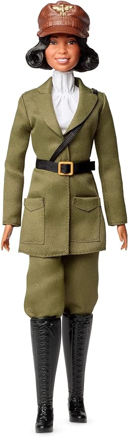 Barbie BESSIE COLEMAN 12” Signature Aviator Doll - Inspiring Women Series - NEW