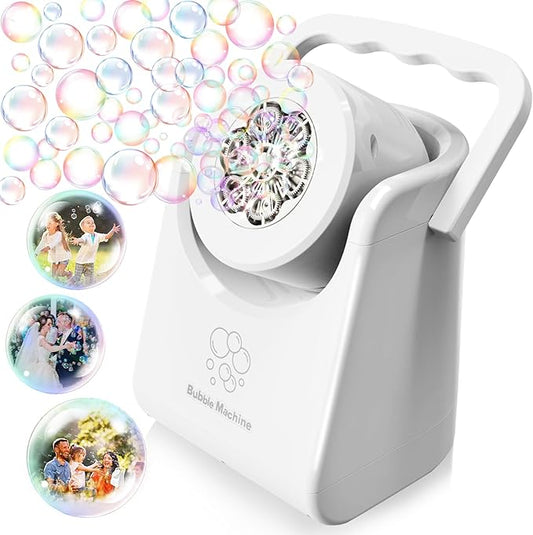 Battery Operated Bubble Blower Machine for Kids