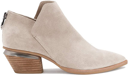 Coutgo Womens Ankle Boots, Apricot, 9.5