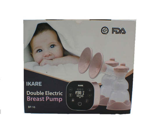 IKARE Double Electric Breast Pump- B-16/Pink
