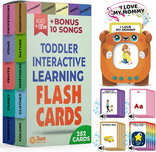 Just Smarty Talking Flash Cards for Toddlers